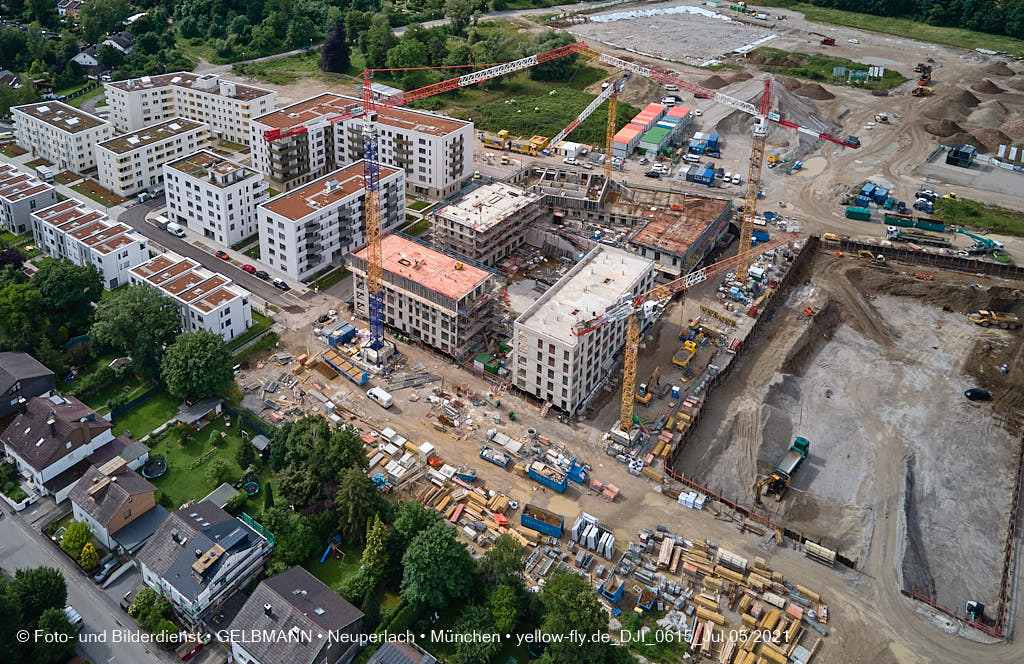 05.07.2021 - Baustelle Alexisquartier und Pandionverde