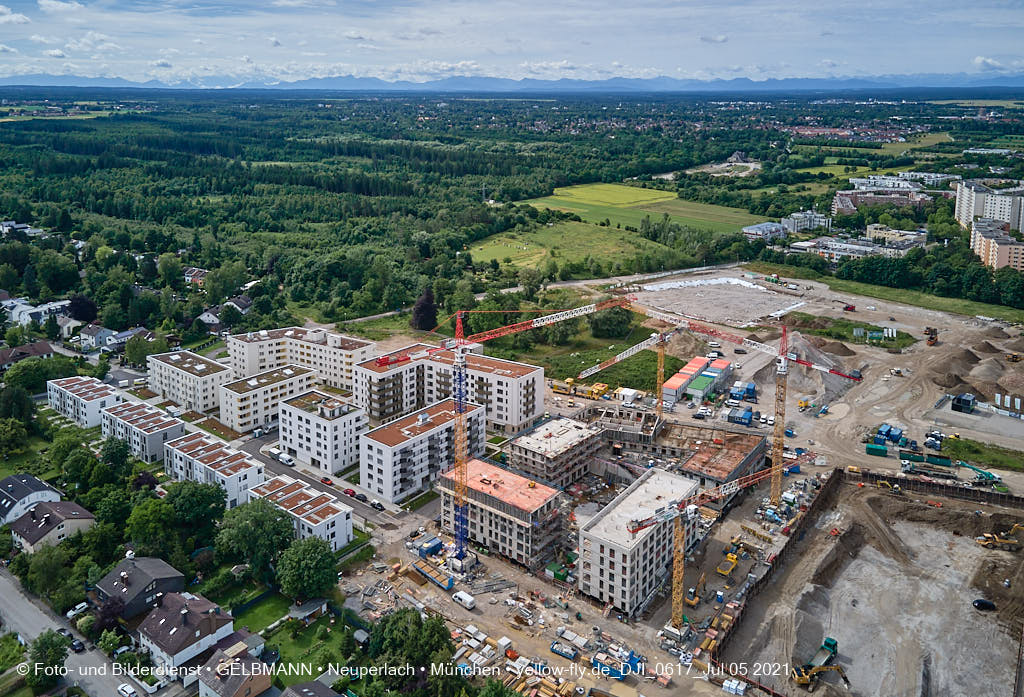 05.07.2021 - Baustelle Alexisquartier und Pandionverde