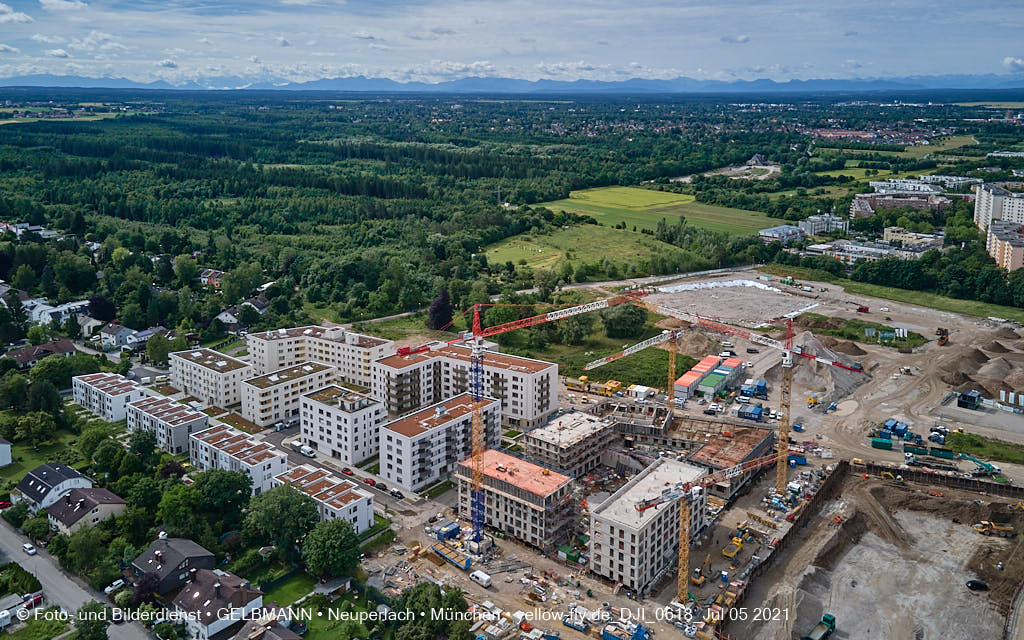 05.07.2021 - Baustelle Alexisquartier und Pandionverde