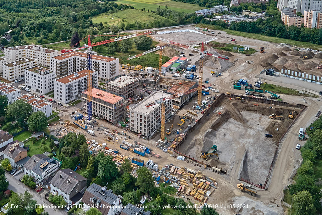 05.07.2021 - Baustelle Alexisquartier und Pandionverde