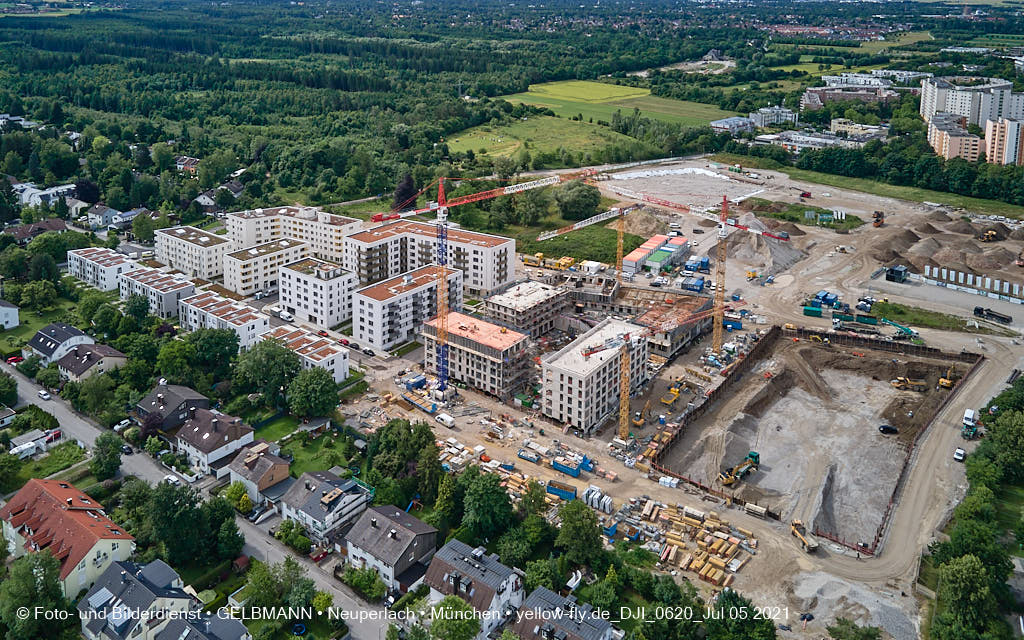 05.07.2021 - Baustelle Alexisquartier und Pandionverde