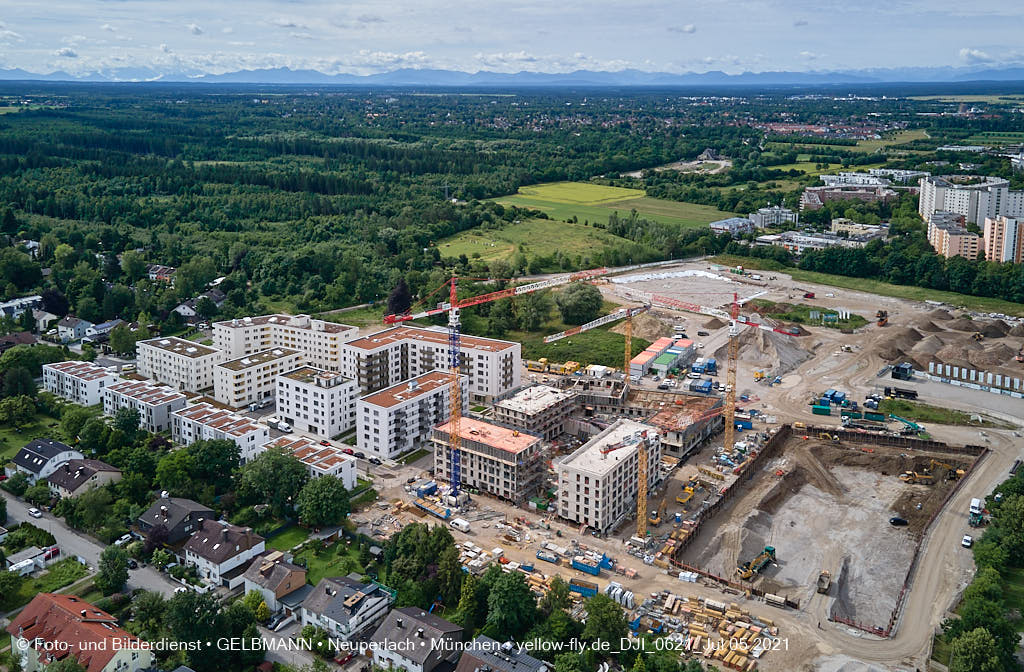 05.07.2021 - Baustelle Alexisquartier und Pandionverde