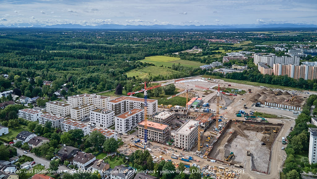 05.07.2021 - Baustelle Alexisquartier und Pandionverde