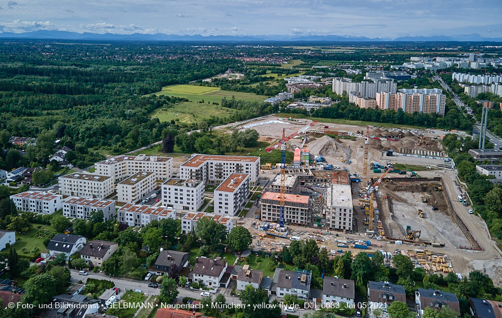 05.07.2021 - Baustelle Alexisquartier und Pandionverde