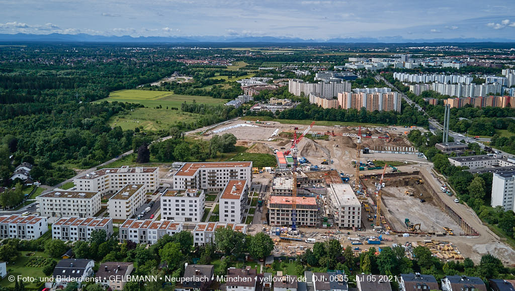 05.07.2021 - Baustelle Alexisquartier und Pandionverde