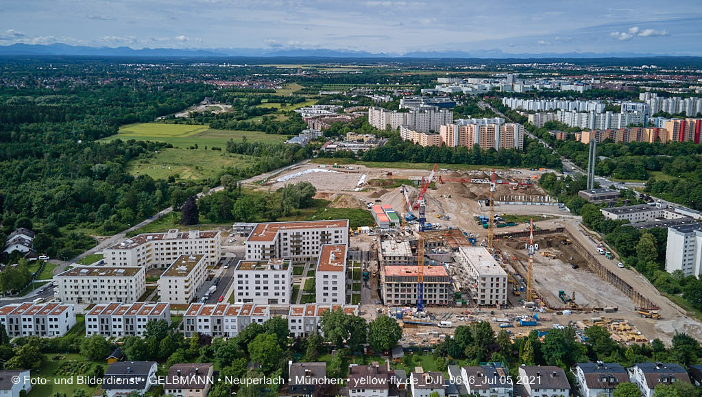 05.07.2021 - Baustelle Alexisquartier und Pandionverde