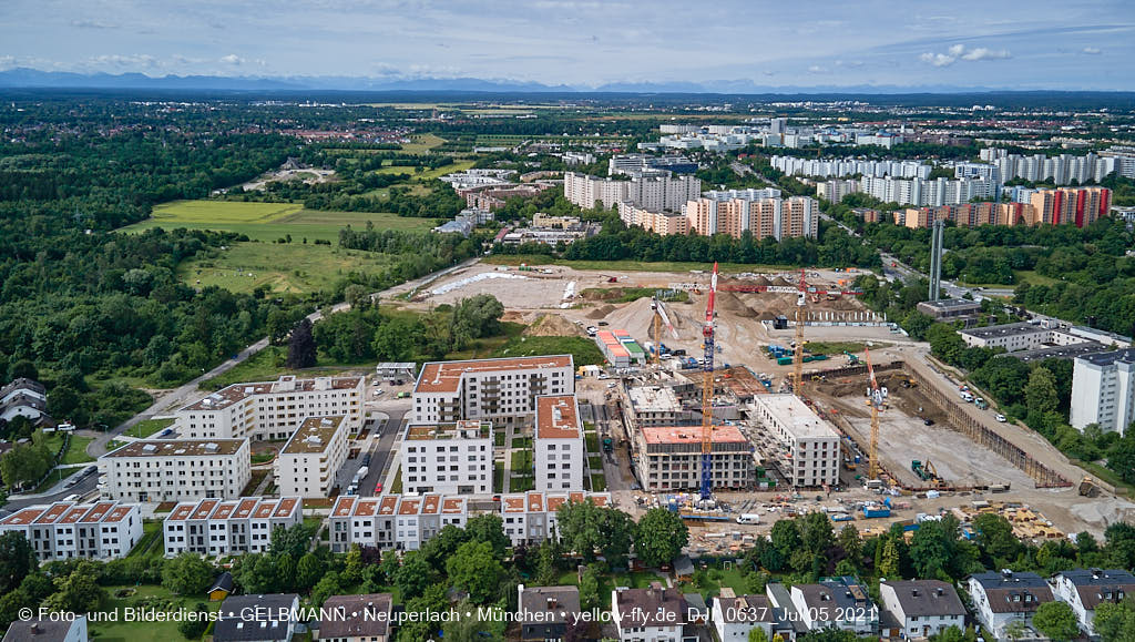 05.07.2021 - Baustelle Alexisquartier und Pandionverde