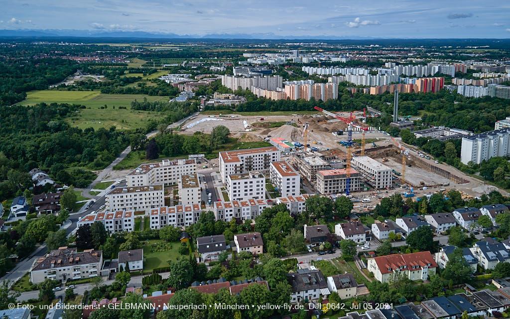 05.07.2021 - Baustelle Alexisquartier und Pandionverde