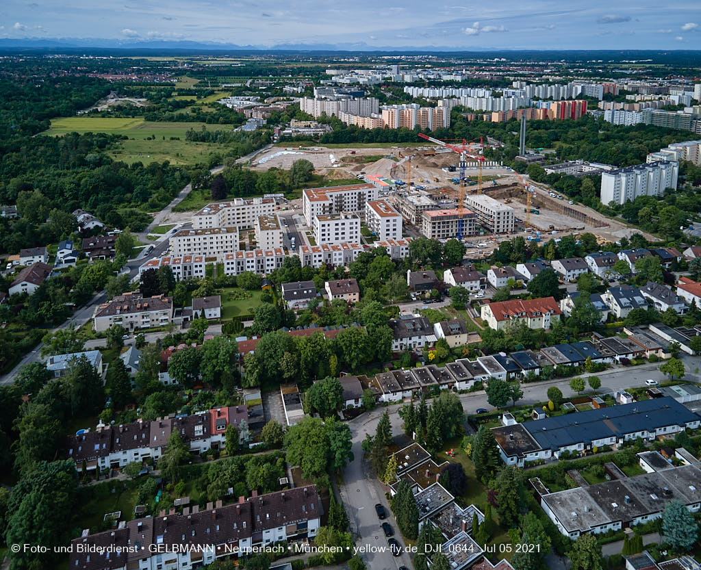 05.07.2021 - Baustelle Alexisquartier und Pandionverde