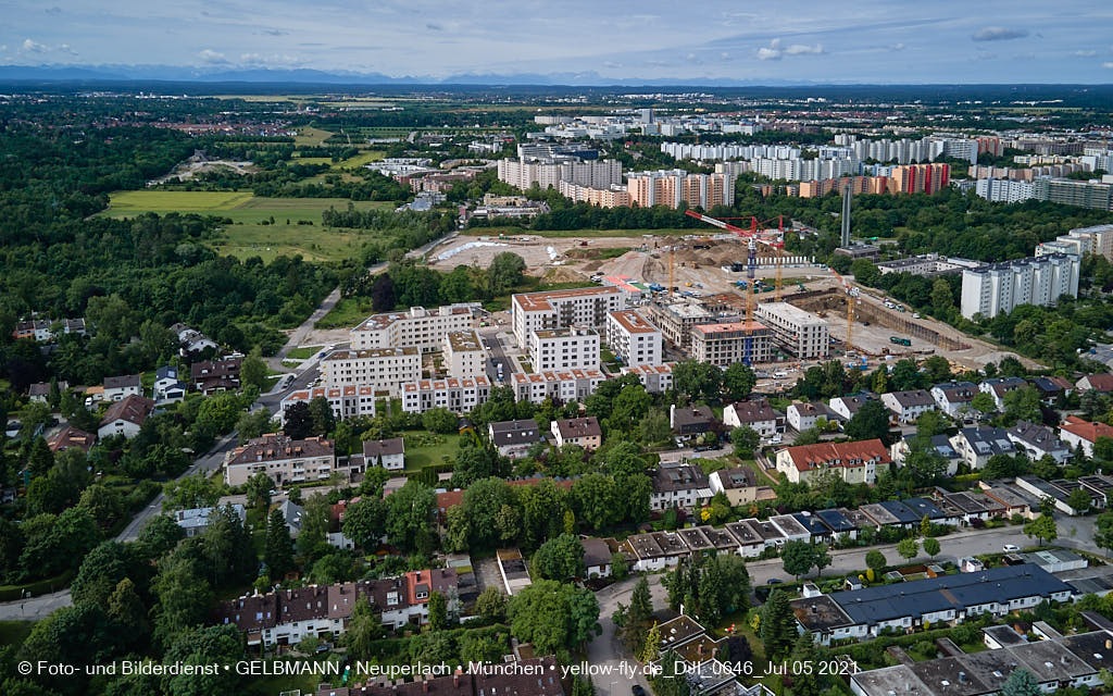 05.07.2021 - Baustelle Alexisquartier und Pandionverde