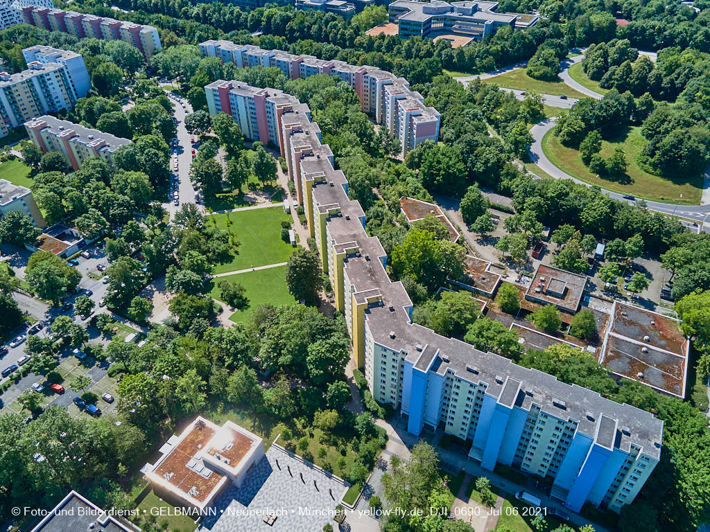 06.07.2021 - Quiddezentrum vor dem Abriss in Neuperlach