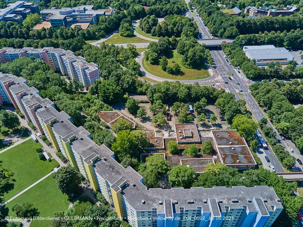 06.07.2021 - Quiddezentrum vor dem Abriss in Neuperlach