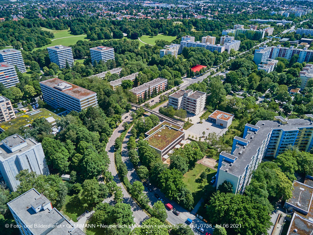 06.07.2021 - Quiddezentrum vor dem Abriss in Neuperlach
