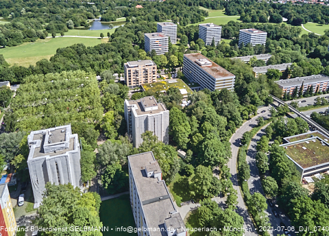 06.07.2021- Schule am Strehleranger mit Ostpark und Umgebung in Neuperlach