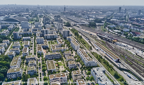 21.07.2021- Hirschgarten Stammstrecke 2 - die Brückenverschiebung