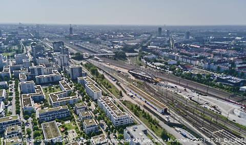 21.07.2021- Hirschgarten Stammstrecke 2 - die Brückenverschiebung