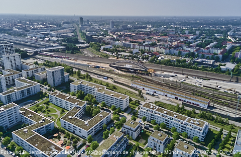 21.07.2021- Hirschgarten Stammstrecke 2 - die Brückenverschiebung