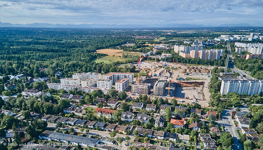 03.08.2021 - Alexisquartier und Pandion Verde in Neuperlach