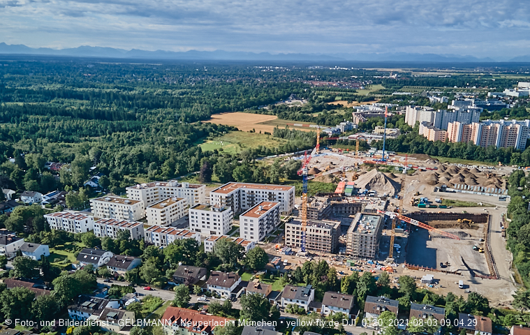 03.08.2021 - Alexisquartier und Pandion Verde in Neuperlach