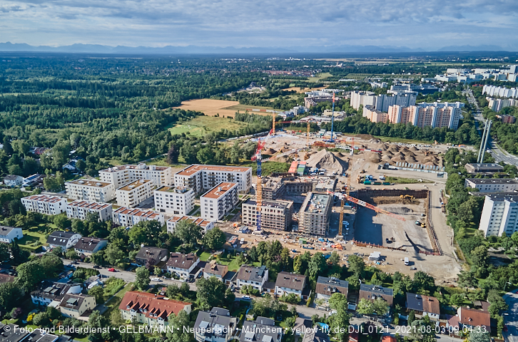 03.08.2021 - Alexisquartier und Pandion Verde in Neuperlach