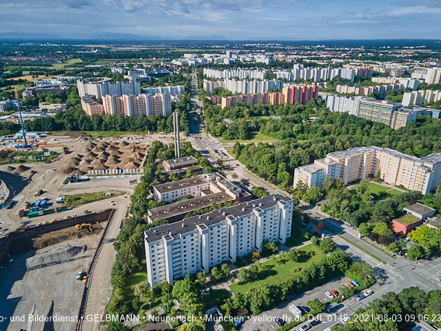 03.08.2021 - Alexisquartier und Pandion Verde in Neuperlach