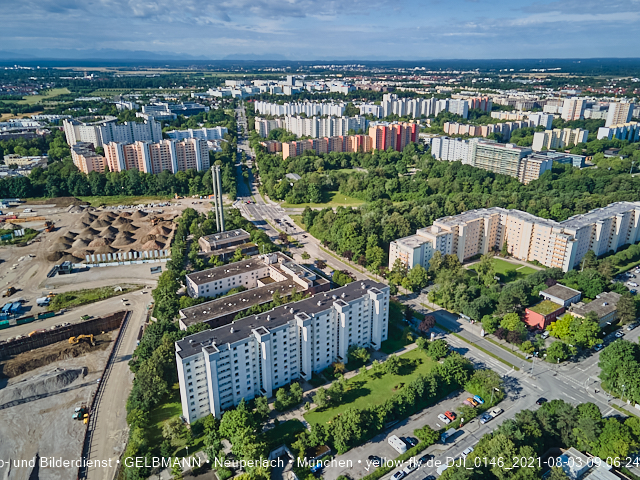 03.08.2021 - Alexisquartier und Pandion Verde in Neuperlach