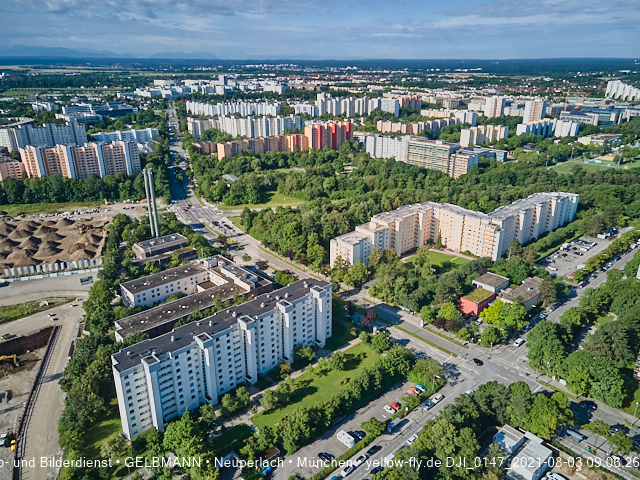 03.08.2021 - Alexisquartier und Pandion Verde in Neuperlach
