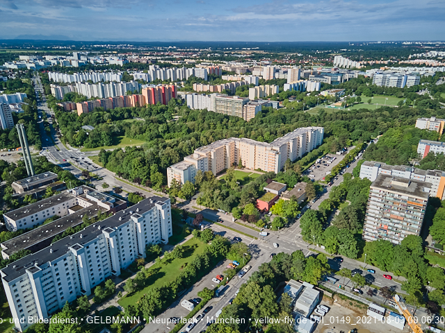 03.08.2021 - Alexisquartier und Pandion Verde in Neuperlach