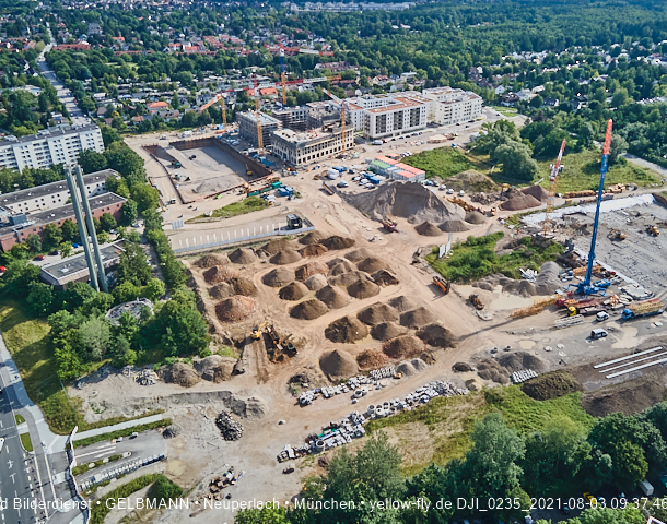 03.08.2021 - Alexisquartier und Pandion Verde in Neuperlach
