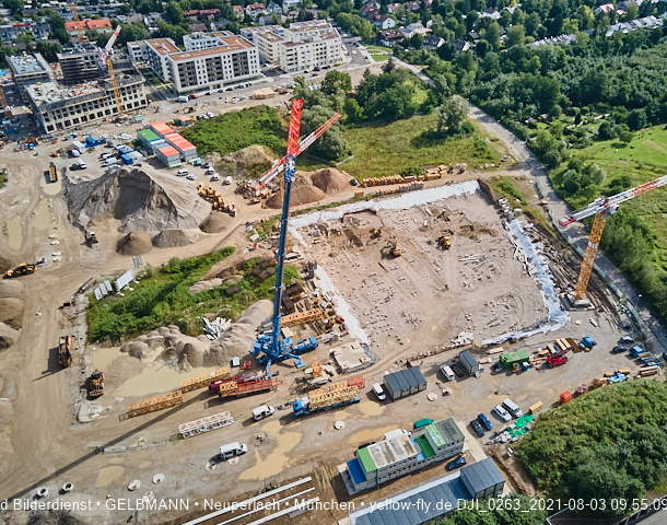 03.08.2021 - Alexisquartier und Pandion Verde in Neuperlach