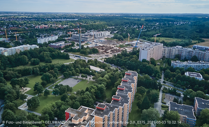 03.08.2021 - Alexisquartier und Pandion Verde in Neuperlach