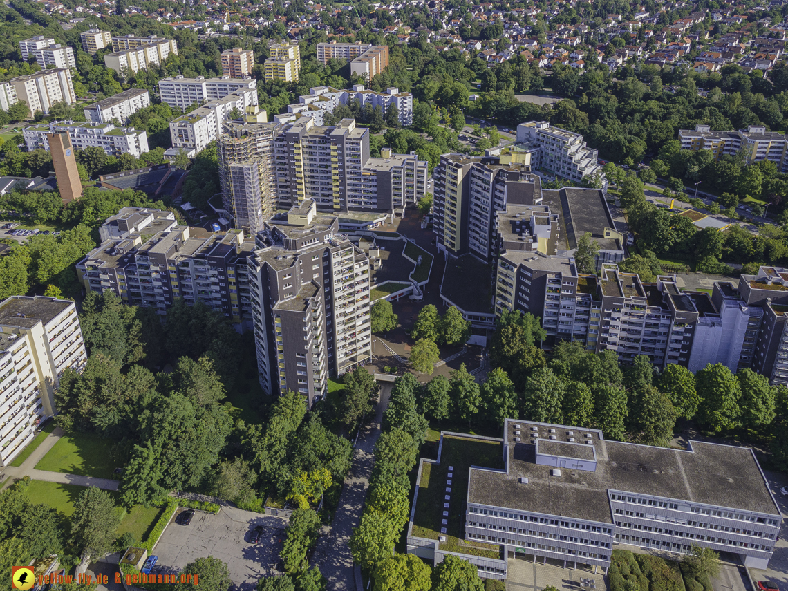 03.08.2021 - Marx-Zentrum und Karl-Marx-Ring 52-62