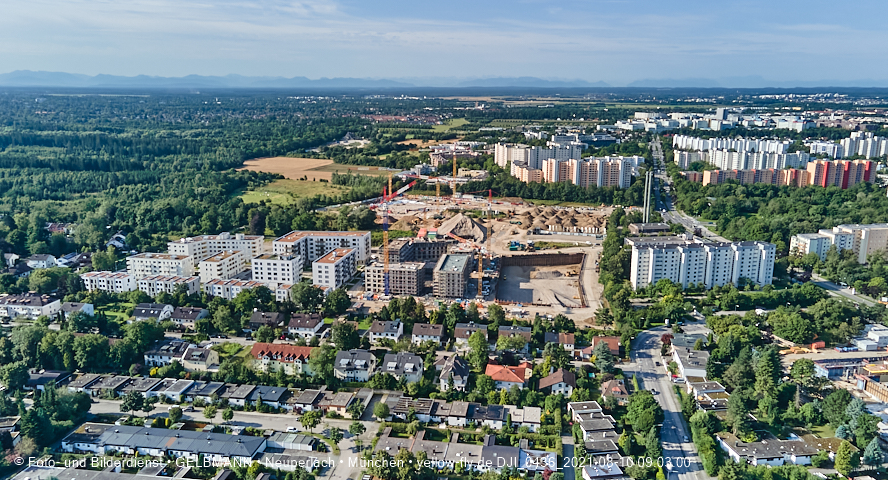 09.08.2021 - Alexisquartier und Pandion Verde in Neuperlach