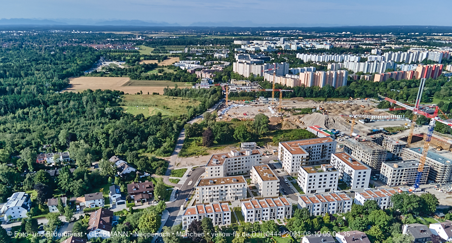 09.08.2021 - Alexisquartier und Pandion Verde in Neuperlach
