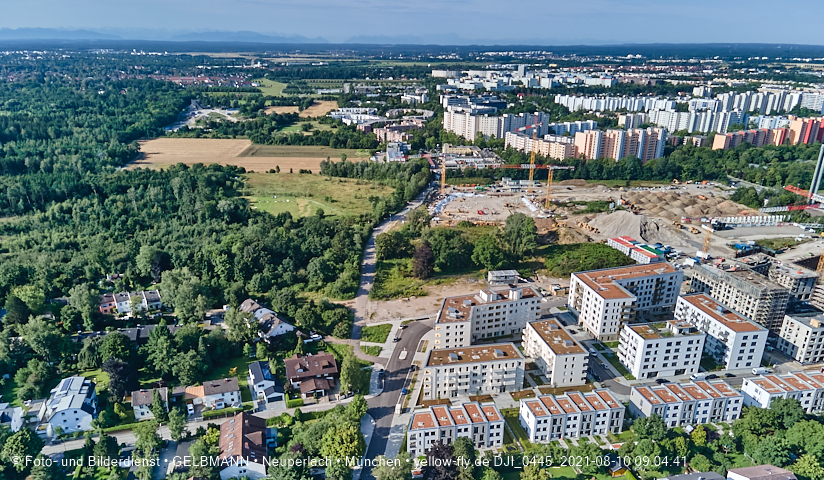 09.08.2021 - Alexisquartier und Pandion Verde in Neuperlach