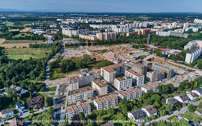 09.08.2021 - Alexisquartier und Pandion Verde in Neuperlach