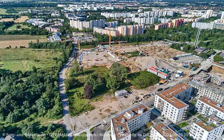 09.08.2021 - Alexisquartier und Pandion Verde in Neuperlach