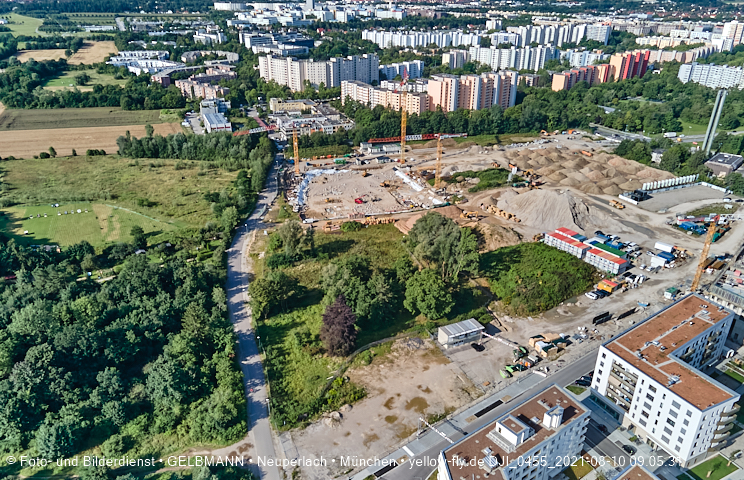 09.08.2021 - Alexisquartier und Pandion Verde in Neuperlach