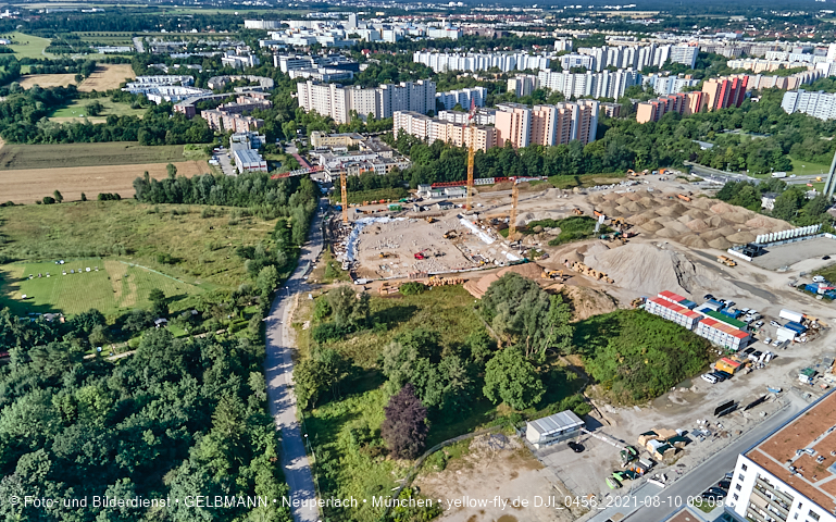 09.08.2021 - Alexisquartier und Pandion Verde in Neuperlach