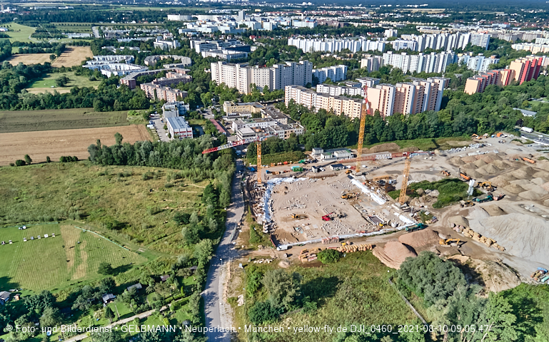 09.08.2021 - Alexisquartier und Pandion Verde in Neuperlach