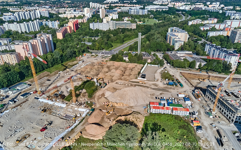 09.08.2021 - Alexisquartier und Pandion Verde in Neuperlach