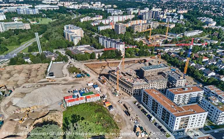 09.08.2021 - Alexisquartier und Pandion Verde in Neuperlach