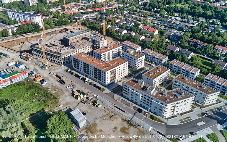 09.08.2021 - Alexisquartier und Pandion Verde in Neuperlach