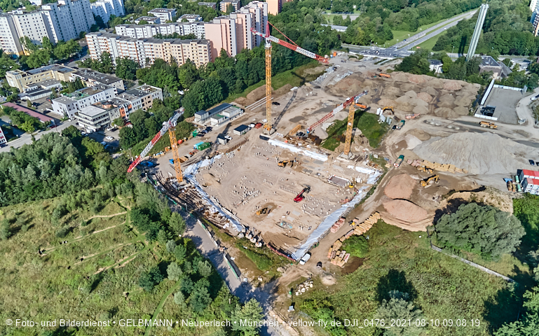 09.08.2021 - Alexisquartier und Pandion Verde in Neuperlach