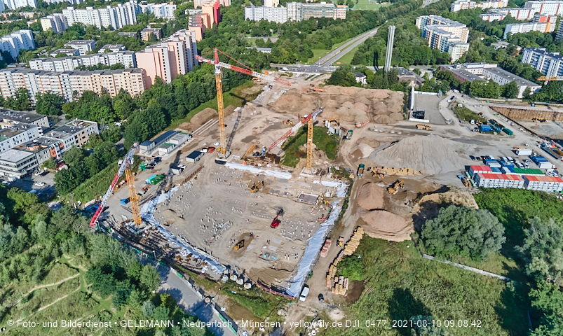 09.08.2021 - Alexisquartier und Pandion Verde in Neuperlach