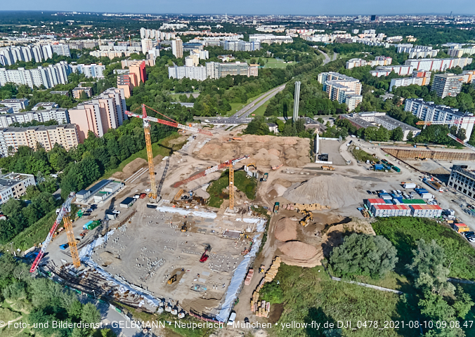 09.08.2021 - Alexisquartier und Pandion Verde in Neuperlach