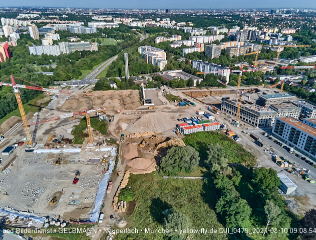09.08.2021 - Alexisquartier und Pandion Verde in Neuperlach