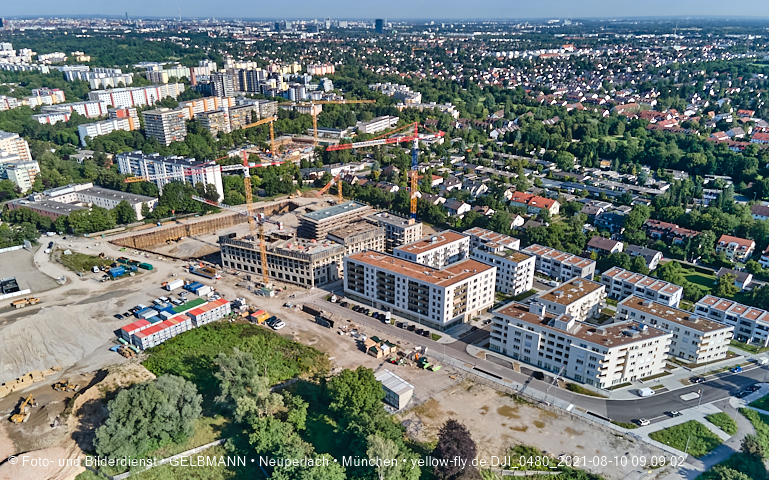 09.08.2021 - Alexisquartier und Pandion Verde in Neuperlach