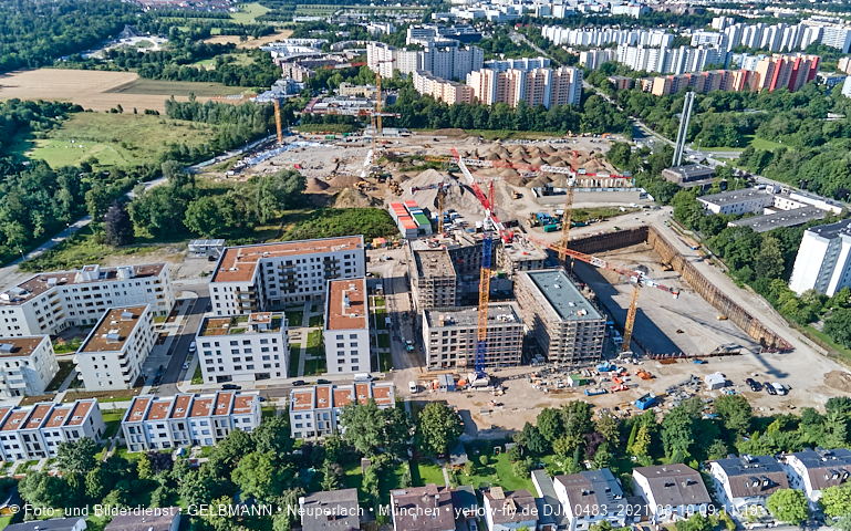 09.08.2021 - Alexisquartier und Pandion Verde in Neuperlach