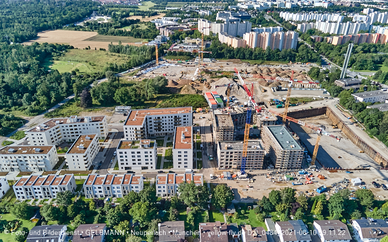 09.08.2021 - Alexisquartier und Pandion Verde in Neuperlach